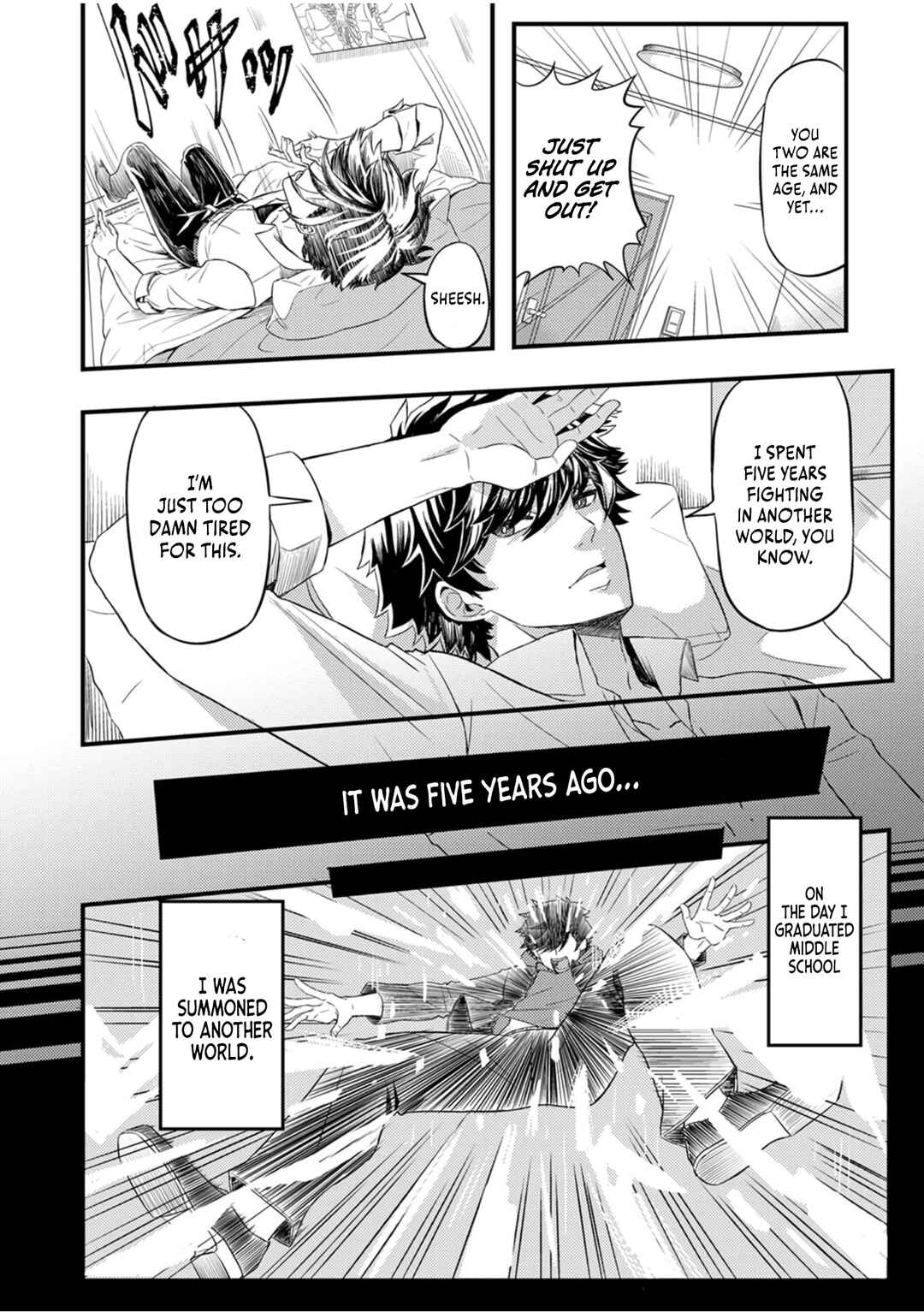 Page 7 Chapter 1 Kikaku-gai no Danjon Kouryaku-sha, Jitsu wa Isekai Kaeri no Moto Yuusha