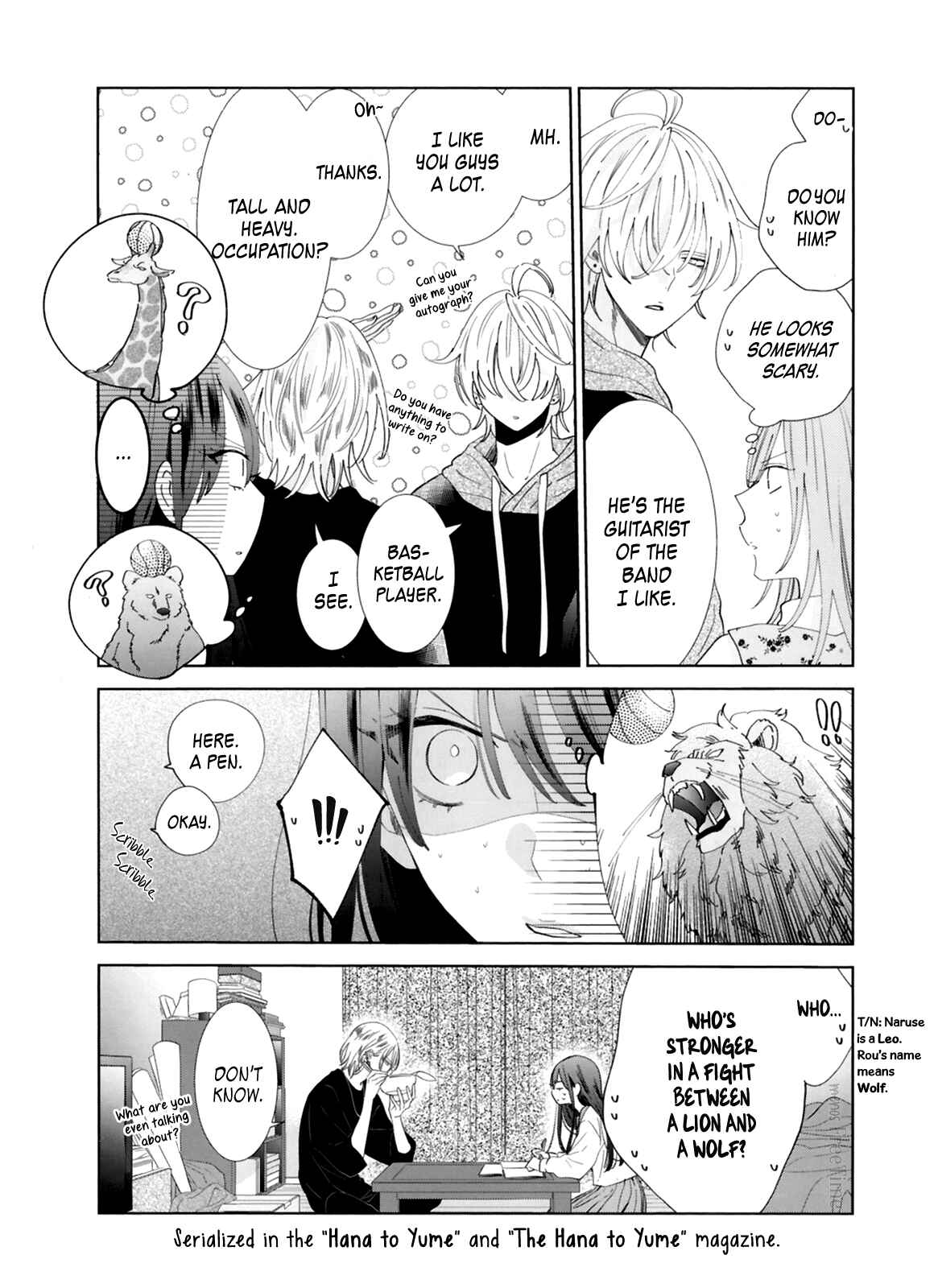 Page 4 Chapter 8.5 Stray Cat & Wolf