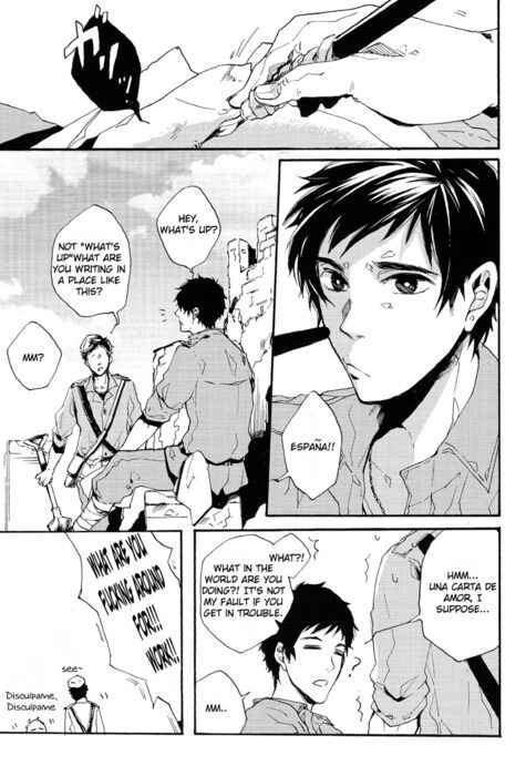Page 2 Chapter Unknown_278e Hetalia - Domani Lei ed un Valzer e Colazione (Doujinshi)