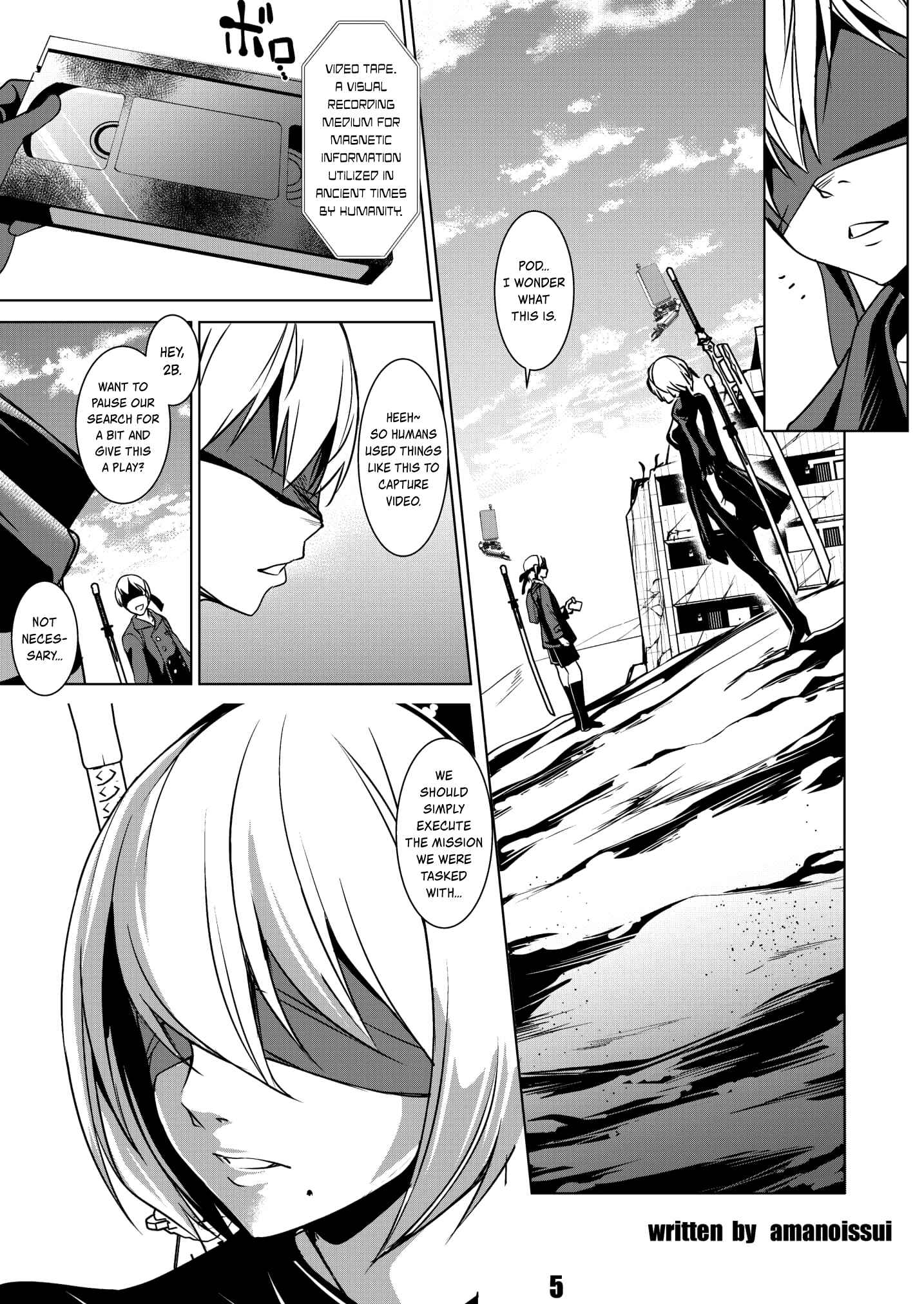 Page 4 Chapter Unknown_3619 NieR: Automata - Harmoniodeon (Doujinshi)
