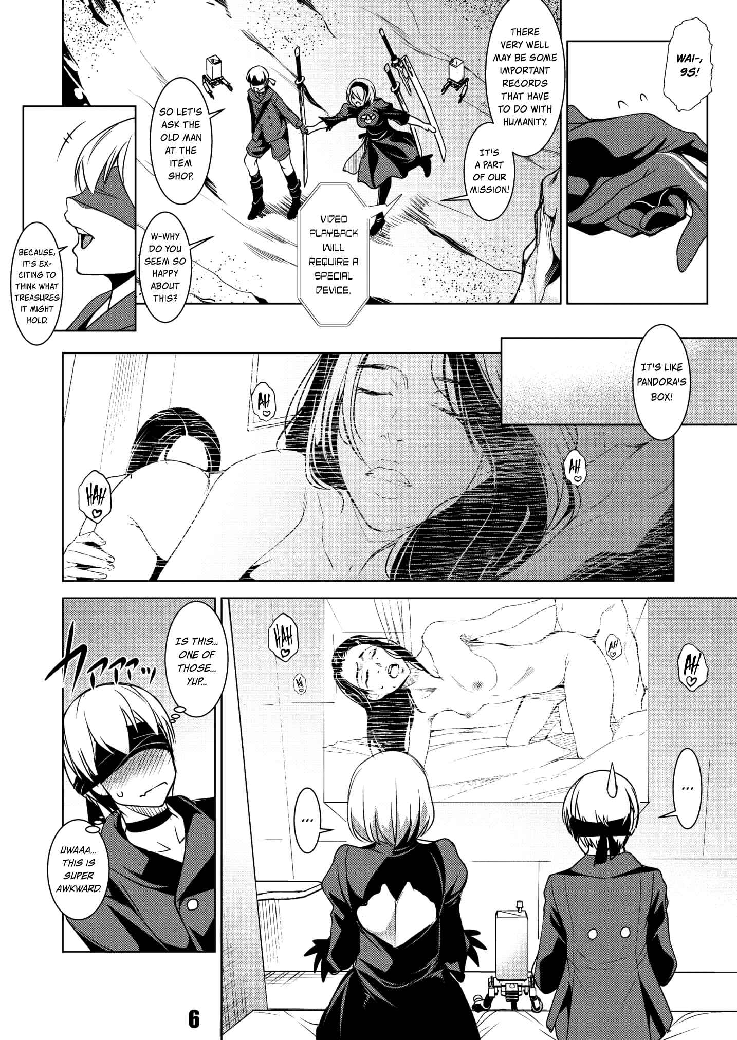 Page 5 Chapter Unknown_3619 NieR: Automata - Harmoniodeon (Doujinshi)