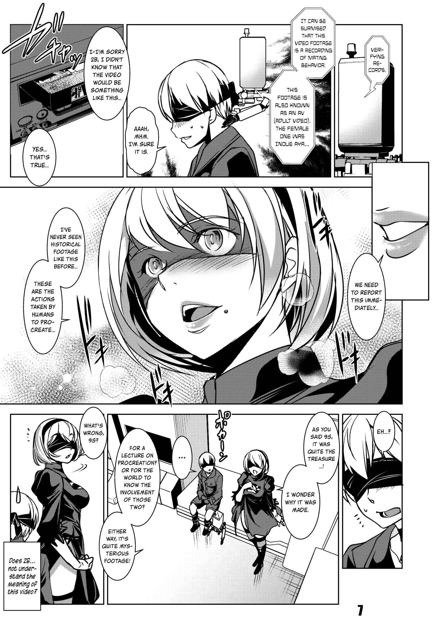 Page 6 Chapter Unknown_3619 NieR: Automata - Harmoniodeon (Doujinshi)