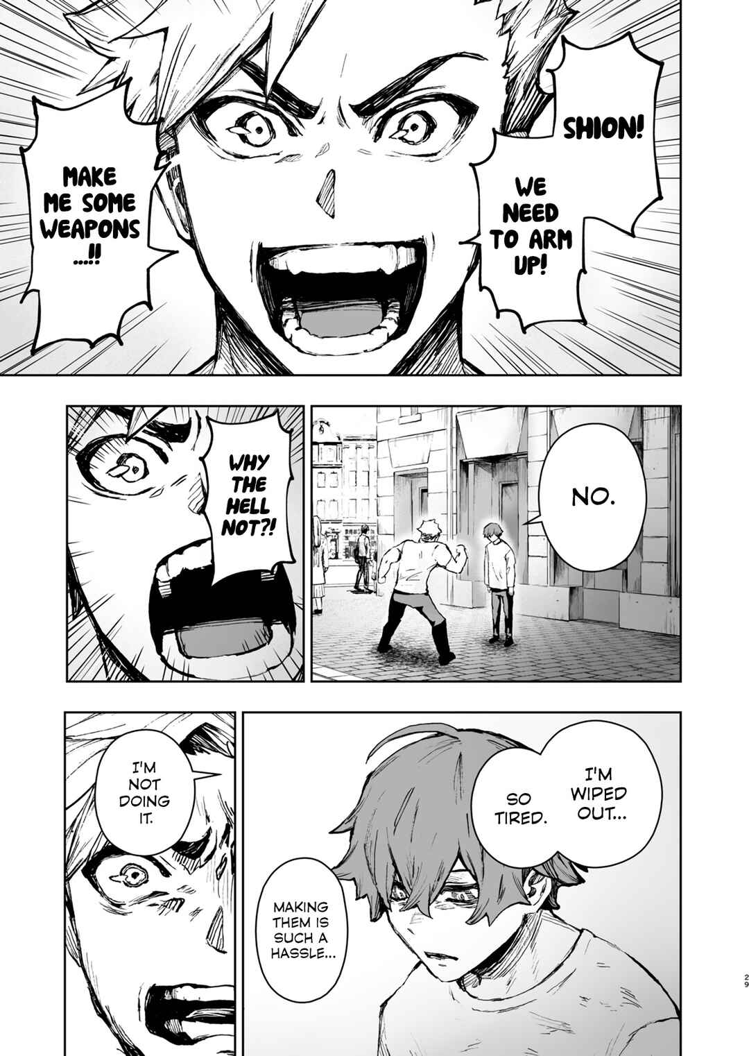 Page 29 Chapter Unknown_99c8 Kaze ni Naru Monotachi
