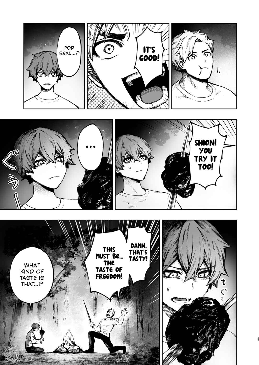 Page 35 Chapter Unknown_99c8 Kaze ni Naru Monotachi