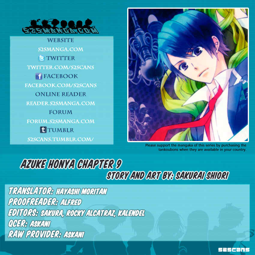 Page 1 Chapter 9 Azuke Honya