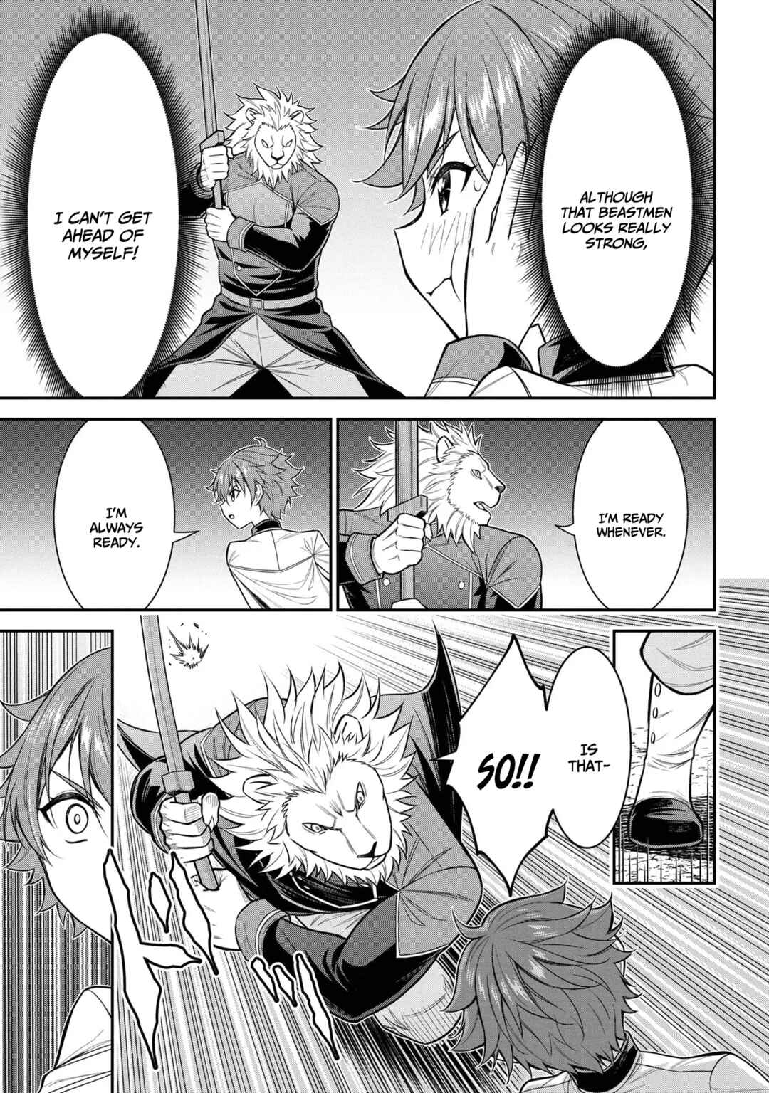 Page 15 Chapter 1.2 Kuro no Senki II - Isekai Teni Shita Boku ga Saikyou na no wa Bed no Ue dake no You desu