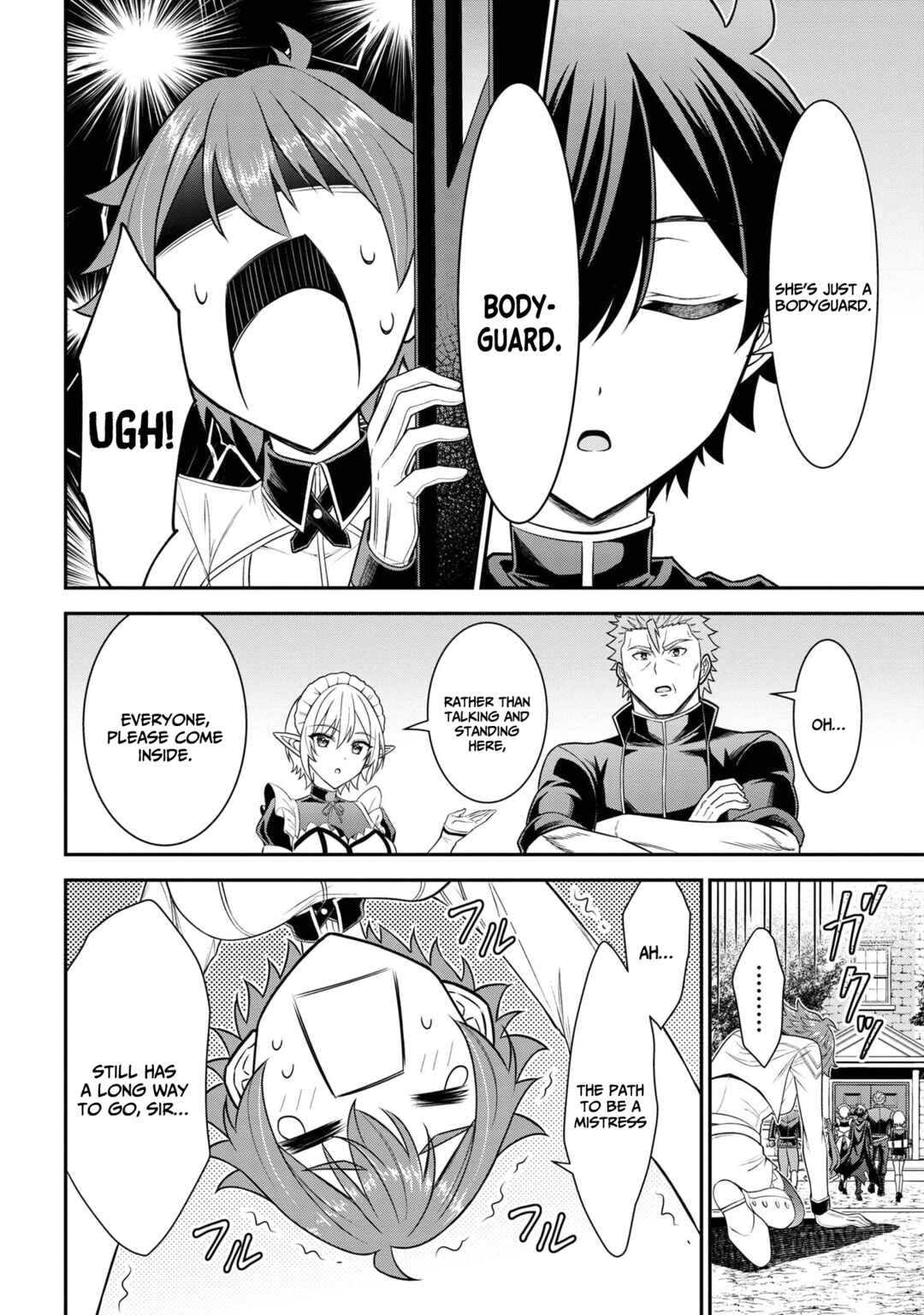 Page 8 Chapter 5.2 Kuro no Senki II - Isekai Teni Shita Boku ga Saikyou na no wa Bed no Ue dake no You desu