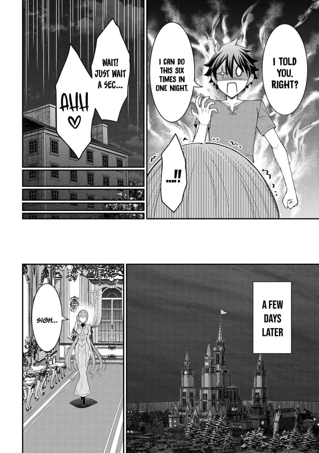 Page 16 Chapter 10.2 Kuro no Senki II - Isekai Teni Shita Boku ga Saikyou na no wa Bed no Ue dake no You desu