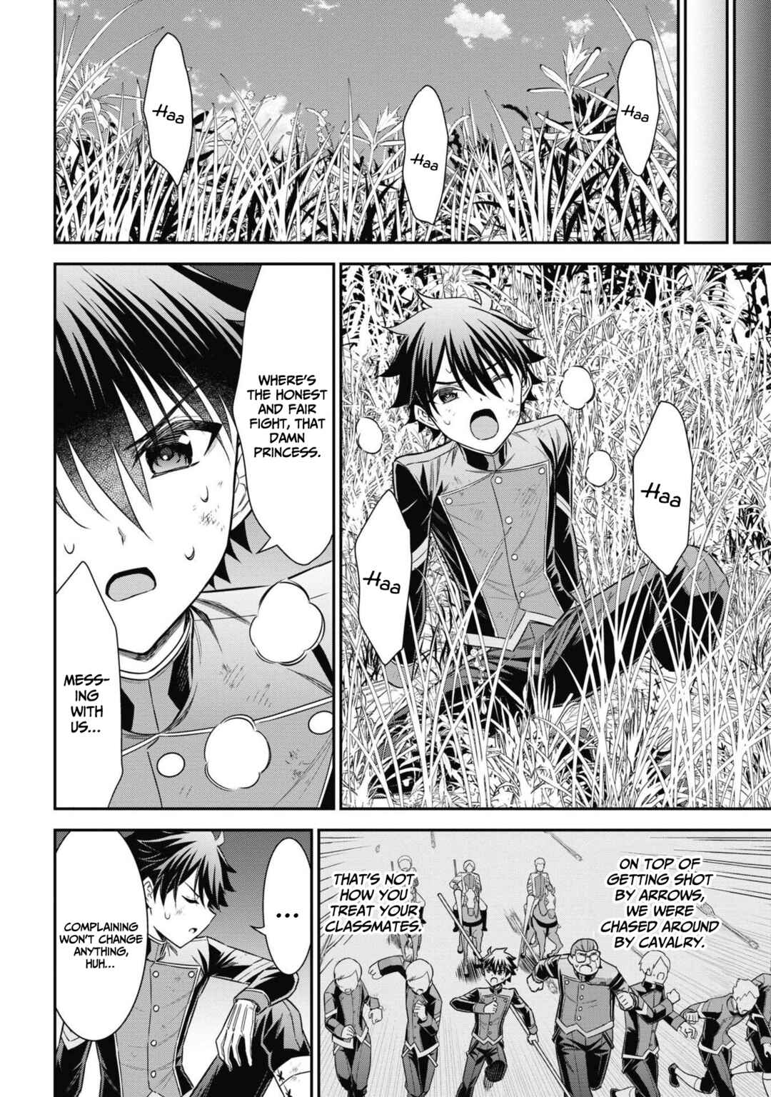 Page 4 Chapter 3.2 Kuro no Senki II - Isekai Teni Shita Boku ga Saikyou na no wa Bed no Ue dake no You desu