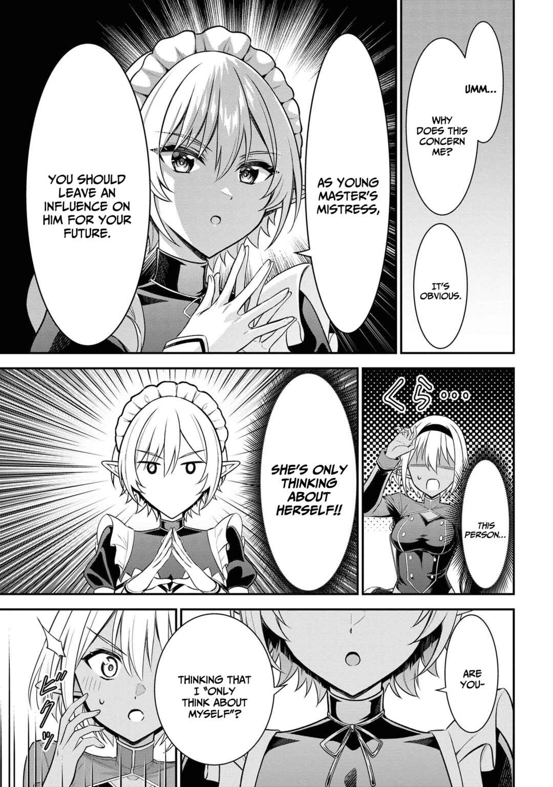 Page 12 Chapter 6.1 Kuro no Senki II - Isekai Teni Shita Boku ga Saikyou na no wa Bed no Ue dake no You desu