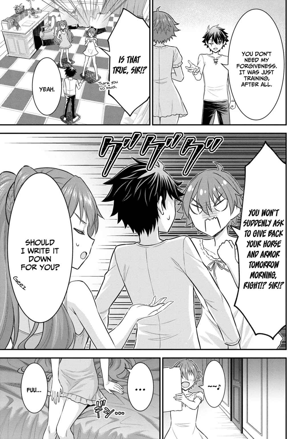 Page 4 Chapter 2.2 Kuro no Senki II - Isekai Teni Shita Boku ga Saikyou na no wa Bed no Ue dake no You desu