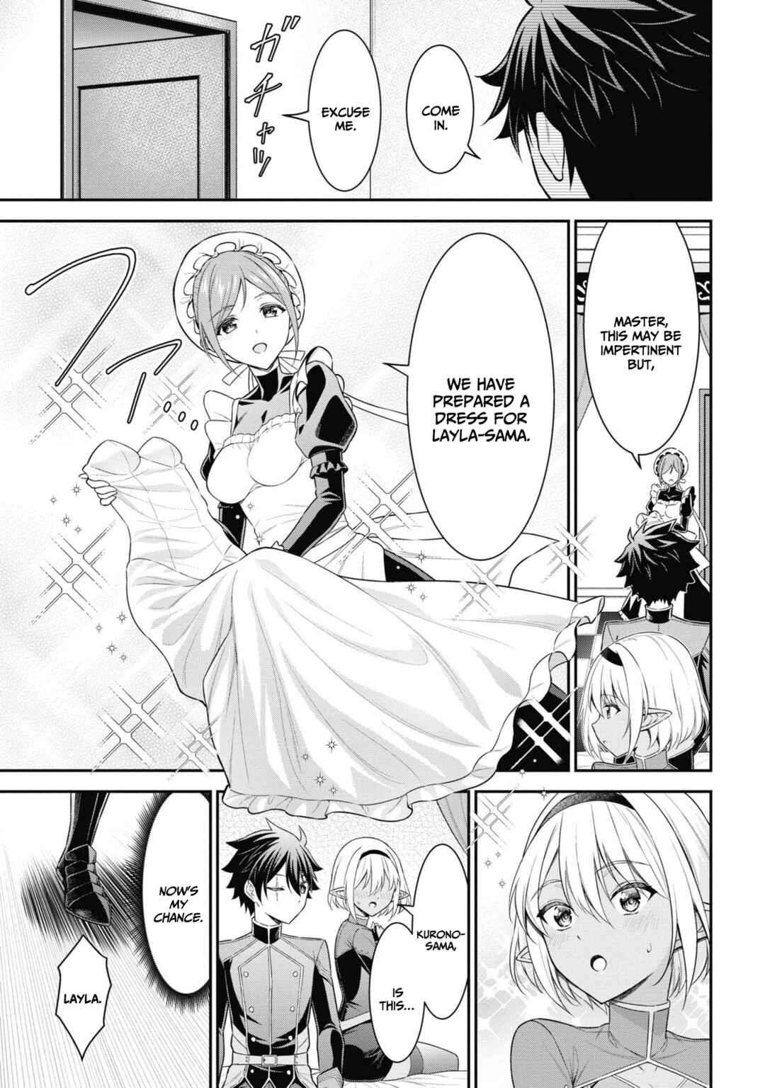 Page 6 Chapter 4 Kuro no Senki II - Isekai Teni Shita Boku ga Saikyou na no wa Bed no Ue dake no You desu