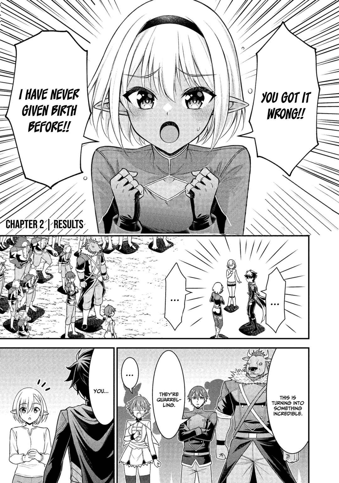 Page 2 Chapter 2.1 Kuro no Senki II - Isekai Teni Shita Boku ga Saikyou na no wa Bed no Ue dake no You desu