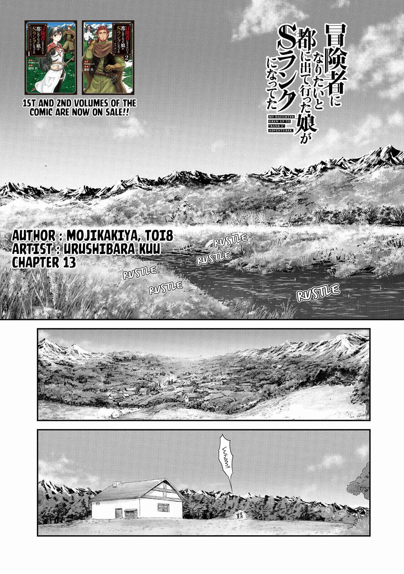Page 1 Chapter 13 Boukensha ni Naritai to Miyako ni Deteitta Musume ga S Rank ni Natteta - Kurokami no Ikusaotome