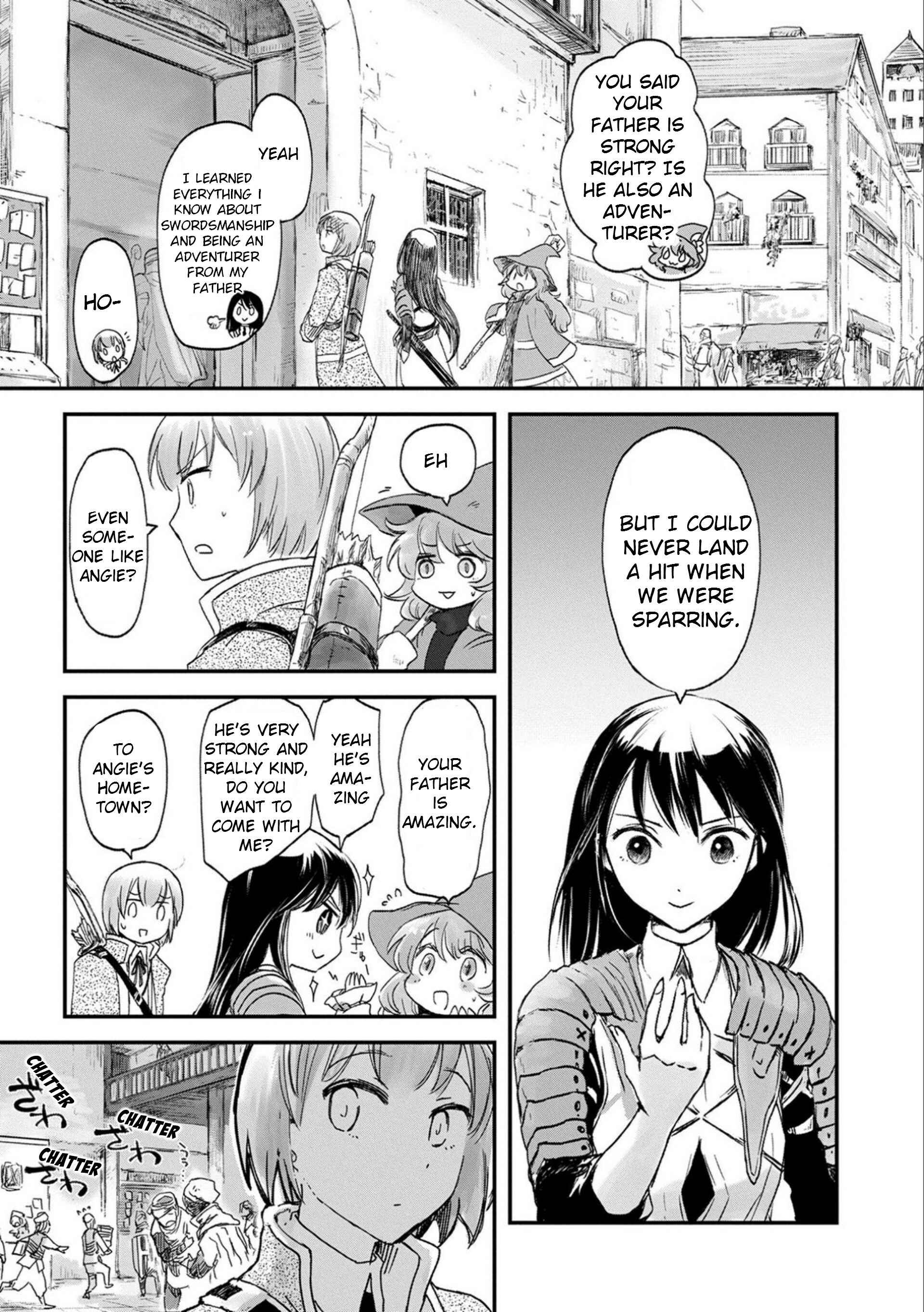 Page 14 Chapter 1 Boukensha ni Naritai to Miyako ni Deteitta Musume ga S Rank ni Natteta - Kurokami no Ikusaotome