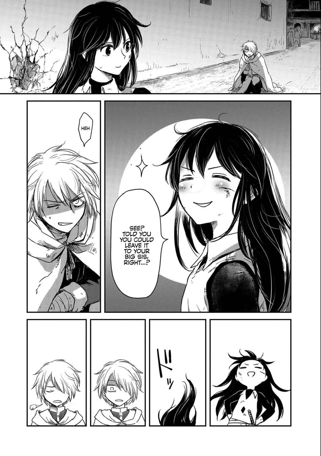 Page 25 Chapter 35 Boukensha ni Naritai to Miyako ni Deteitta Musume ga S Rank ni Natteta - Kurokami no Ikusaotome