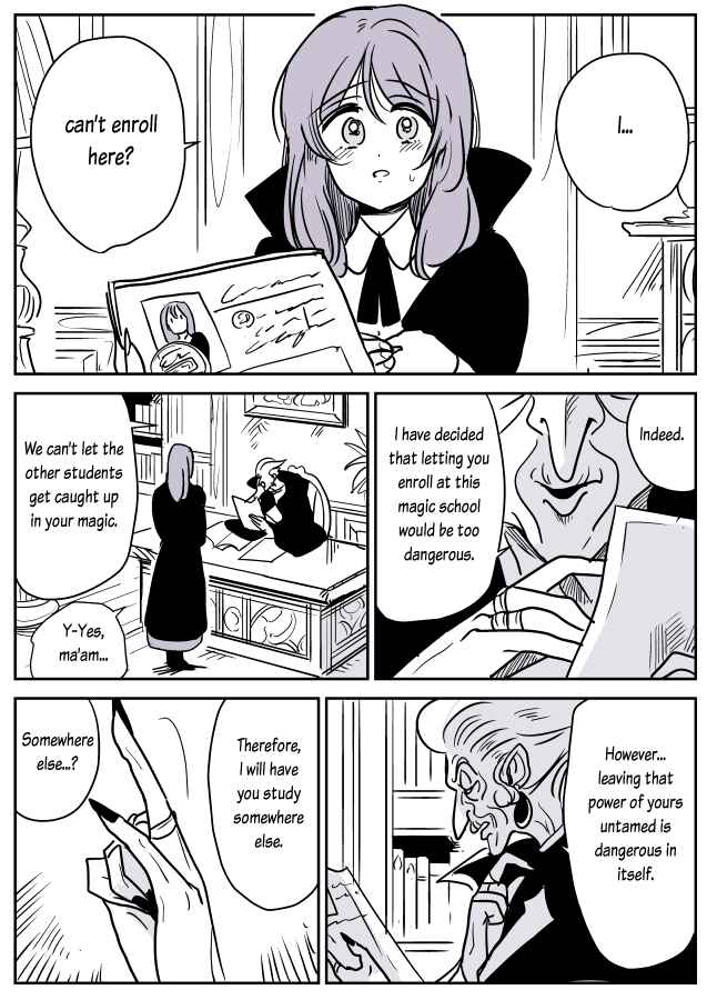 Page 3 Chapter 2 Majo-tachi to Minarai-chan