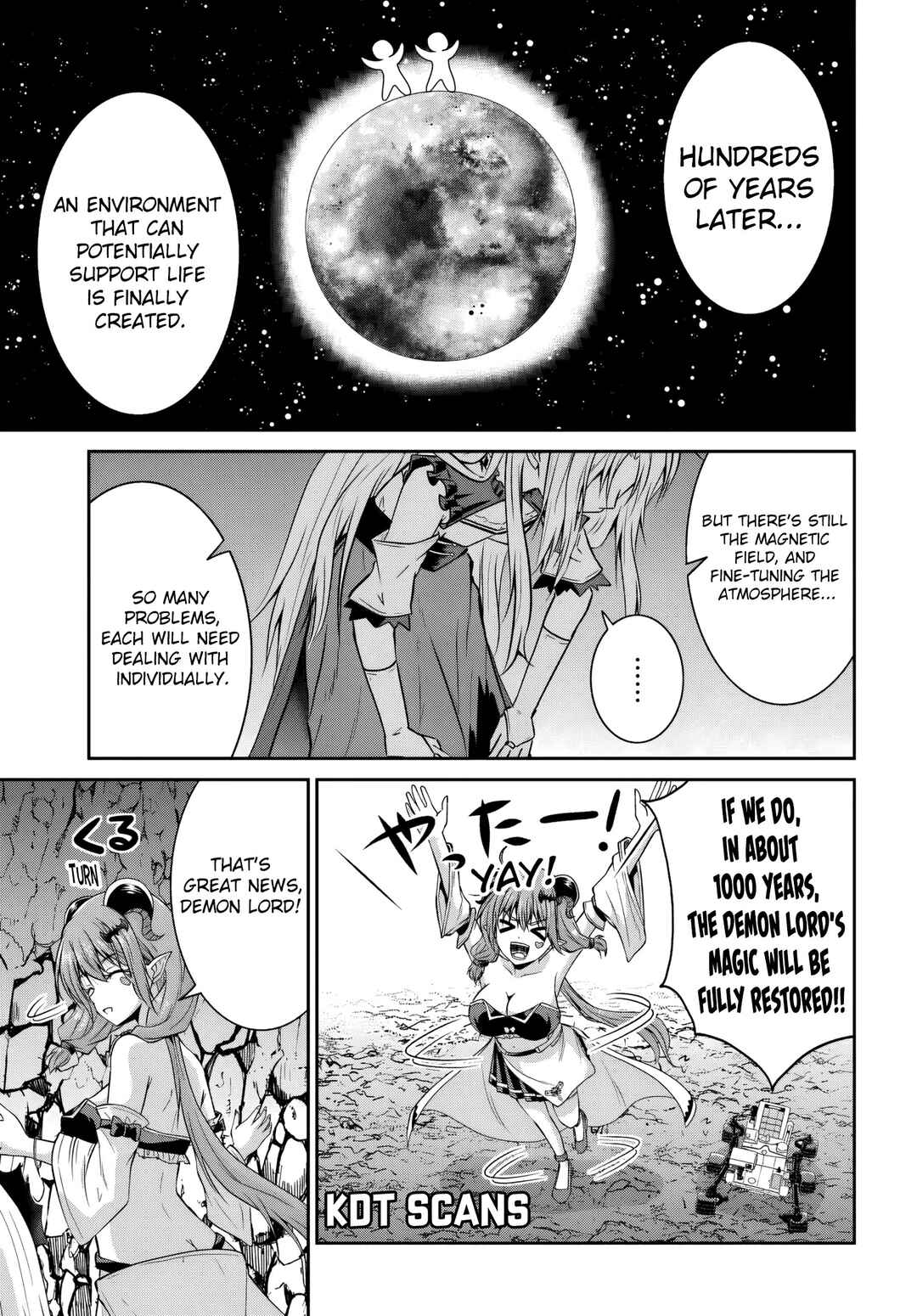 Page 18 Chapter 4 Tsuihou Sareta Maou wa Chikyuu wo Mezasu!