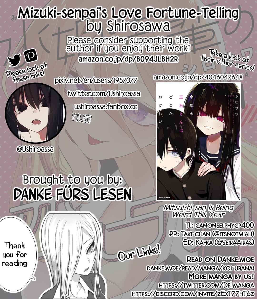 Page 15 Chapter 14 Mizuki-senpai no Koi Uranai