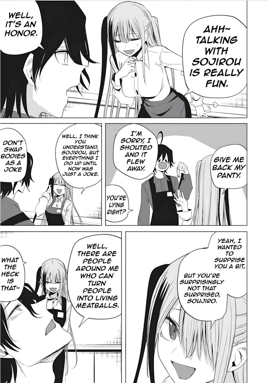 Page 9 Chapter 47 Mizuki-senpai no Koi Uranai