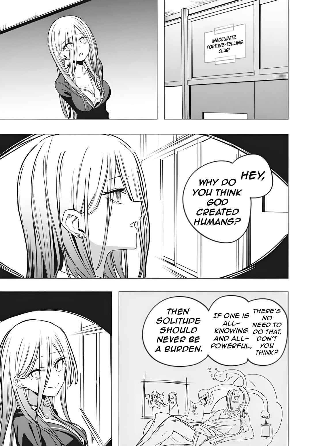 Page 14 Chapter 54 Mizuki-senpai no Koi Uranai