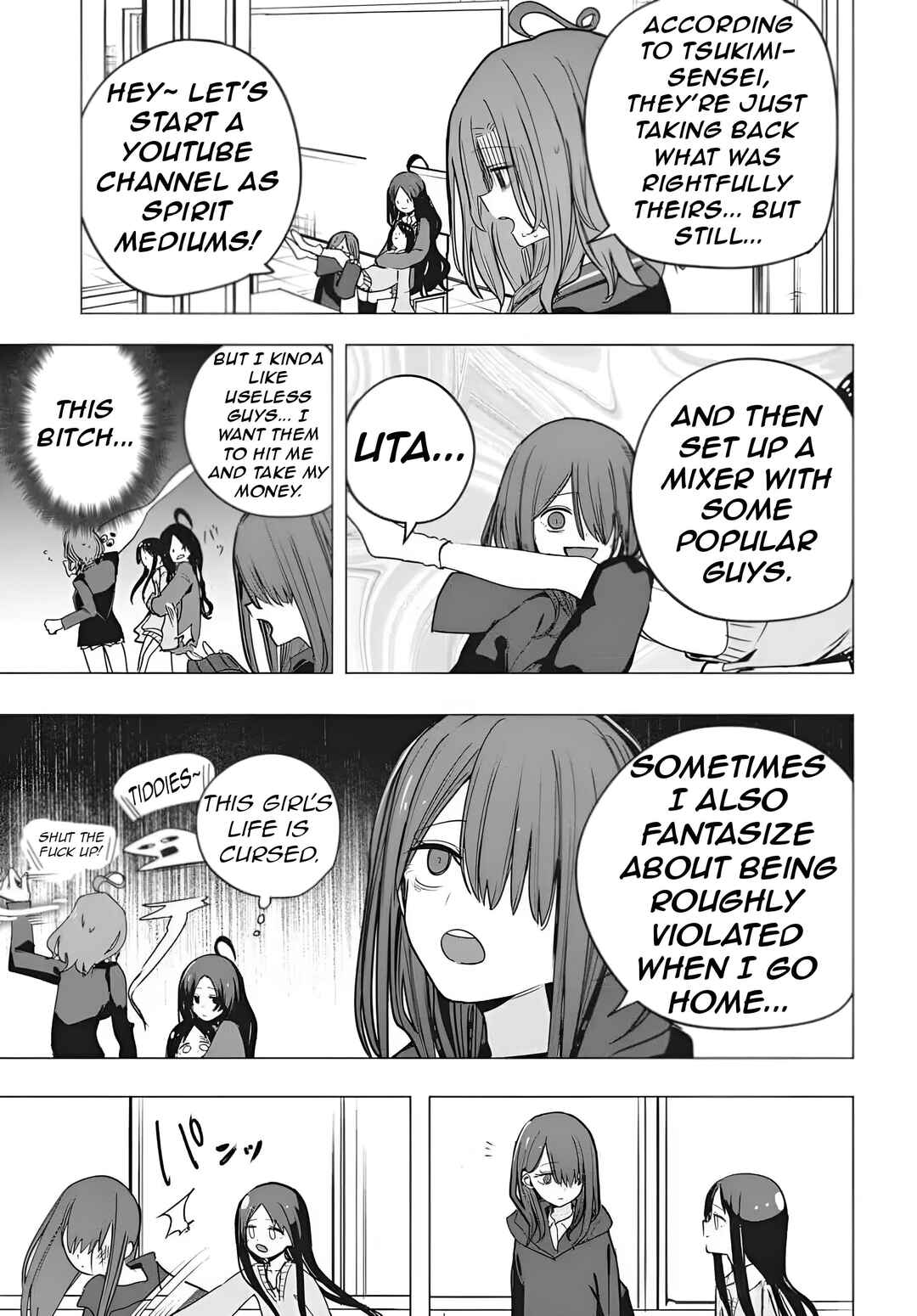 Page 8 Chapter 54 Mizuki-senpai no Koi Uranai