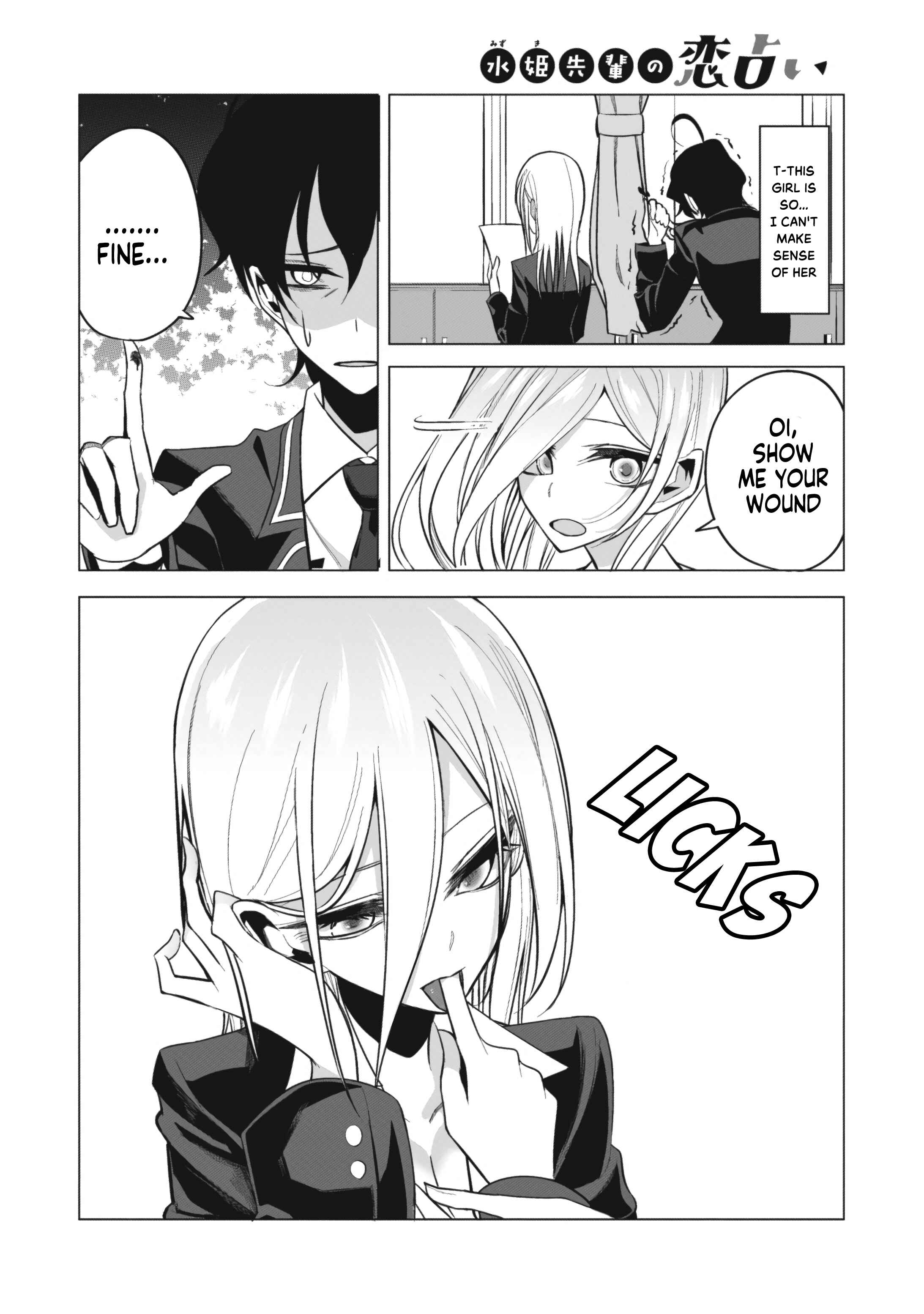 Page 12 Chapter 2 Mizuki-senpai no Koi Uranai
