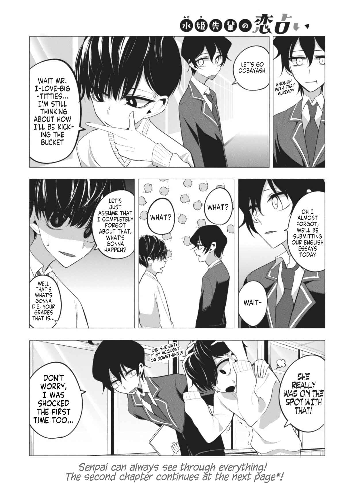 Page 14 Chapter 4 Mizuki-senpai no Koi Uranai