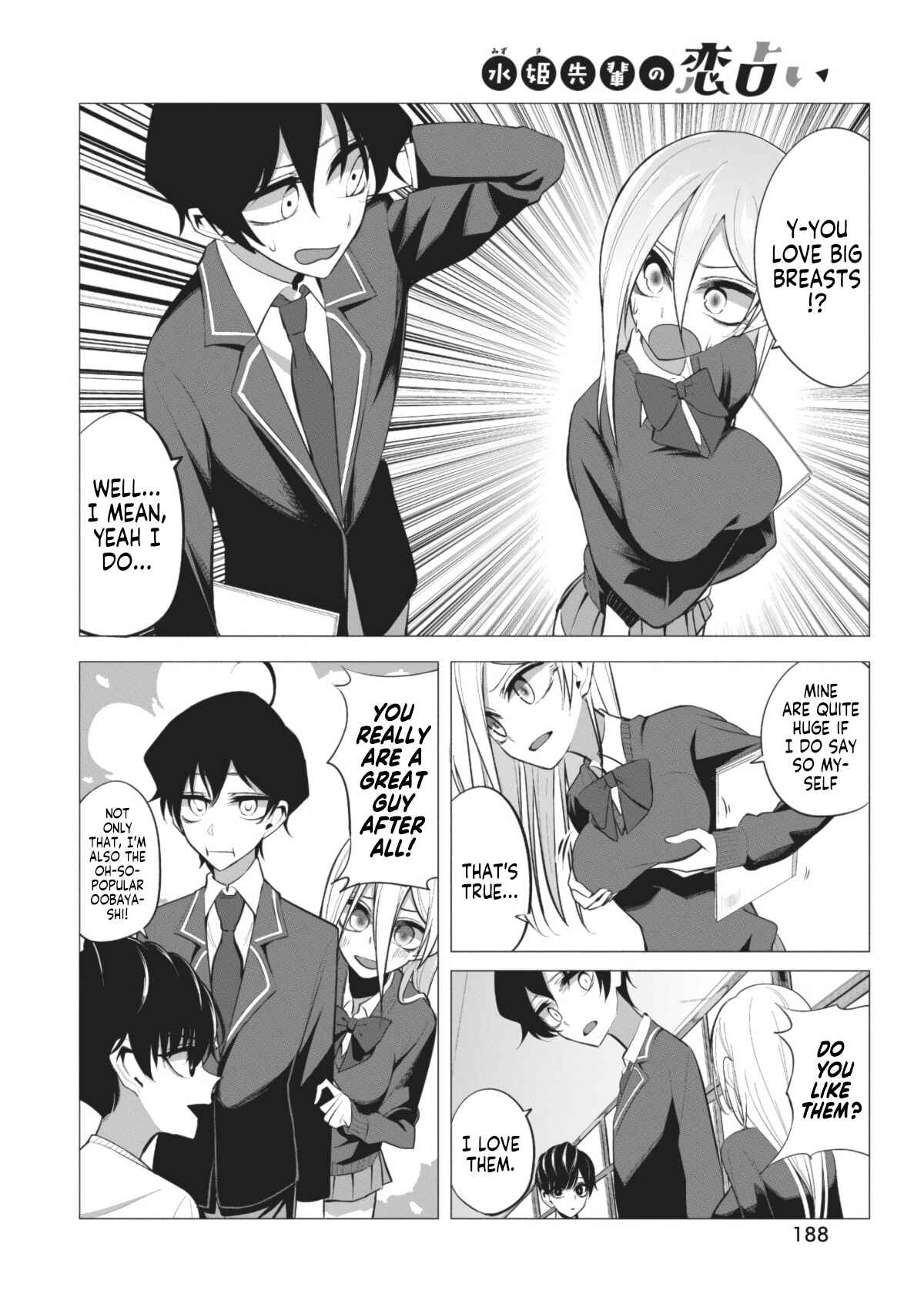 Page 6 Chapter 4 Mizuki-senpai no Koi Uranai