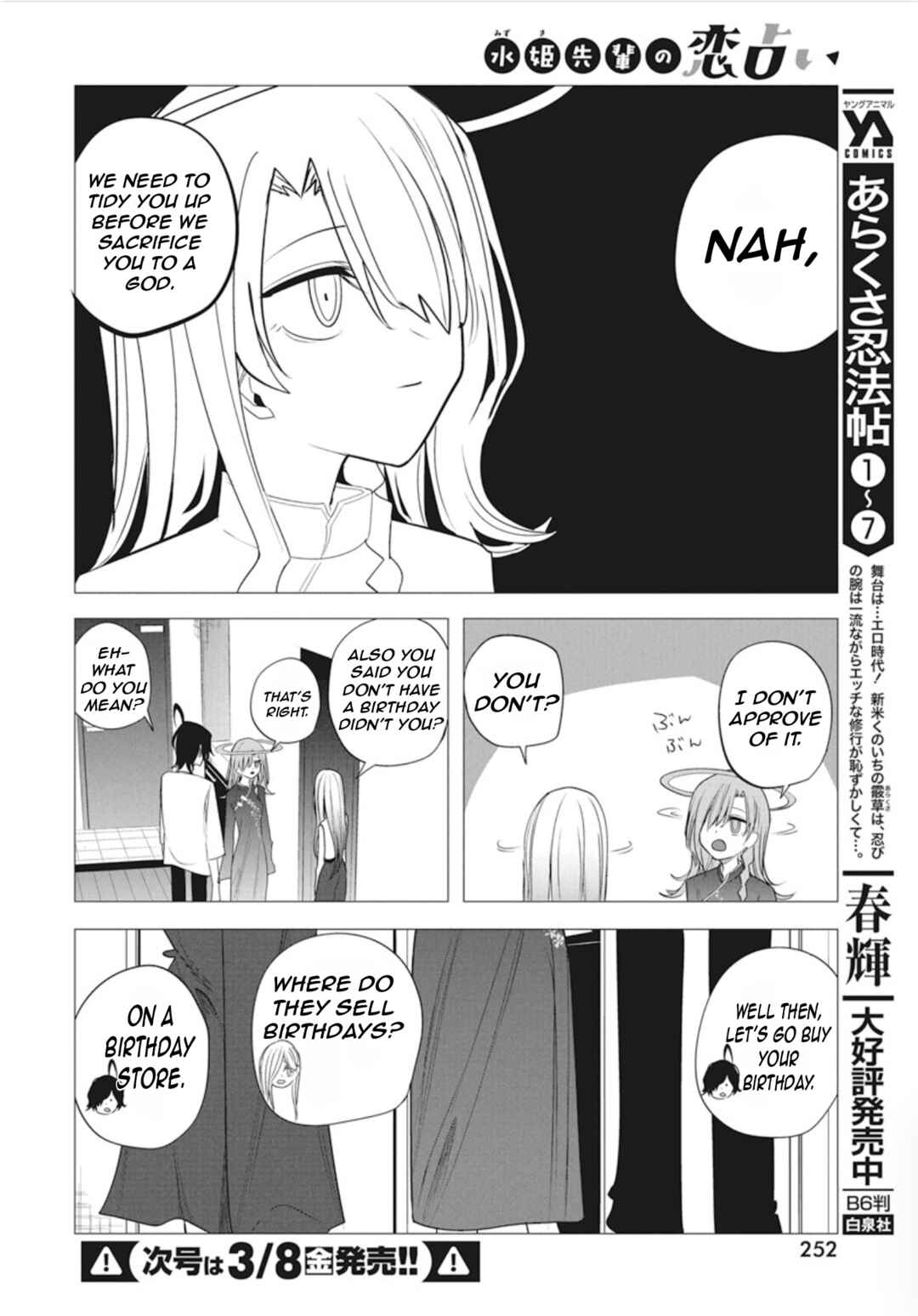 Page 10 Chapter 44 Mizuki-senpai no Koi Uranai