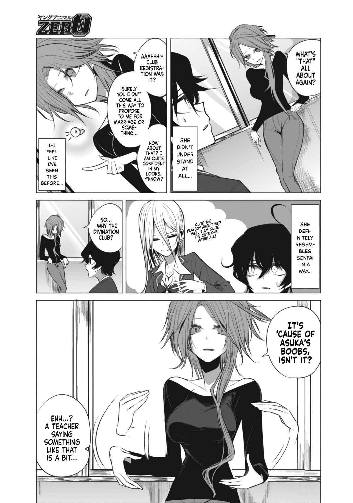 Page 3 Chapter 6 Mizuki-senpai no Koi Uranai