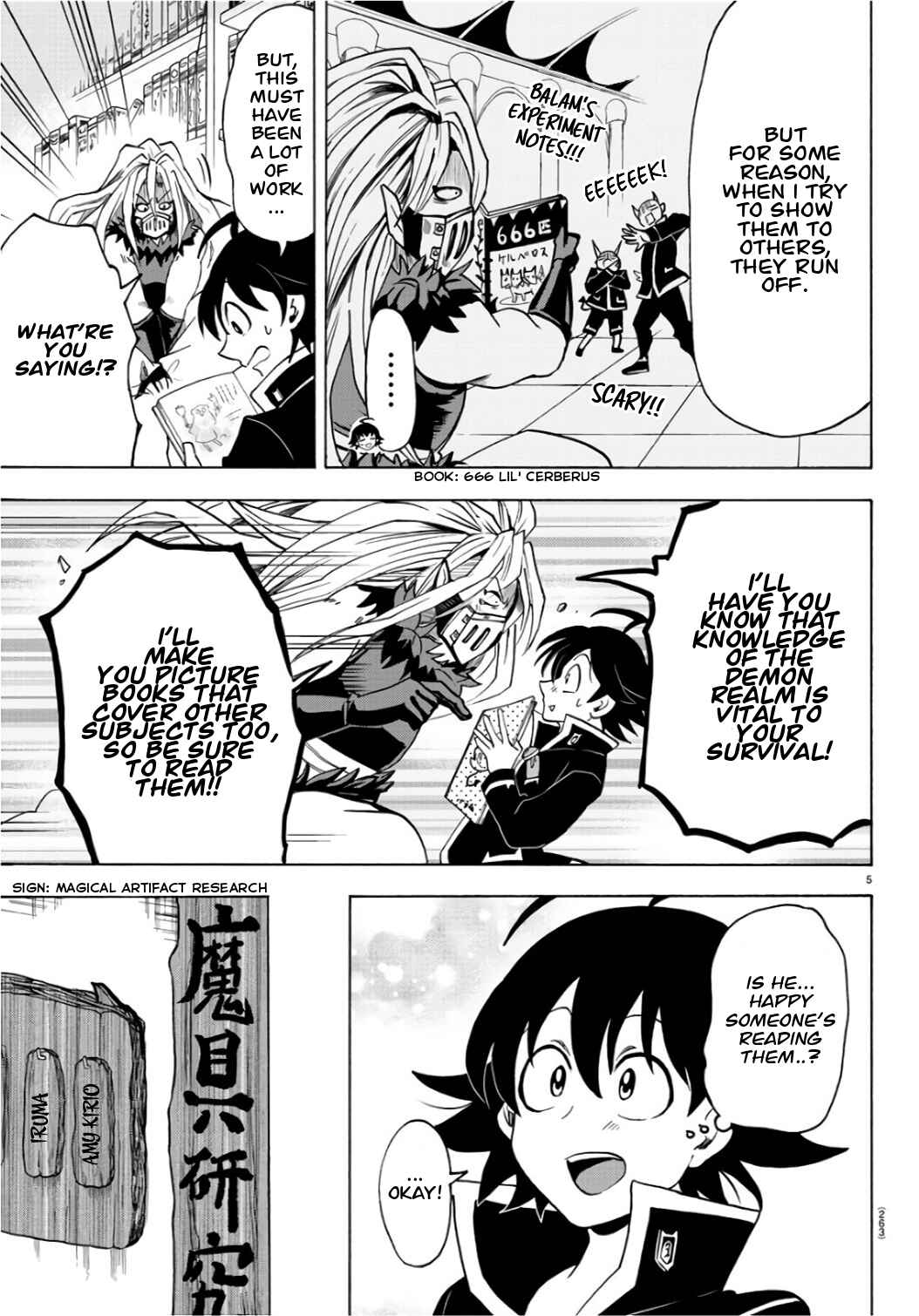 Page 5 Chapter 65 Mairimashita! Iruma-kun