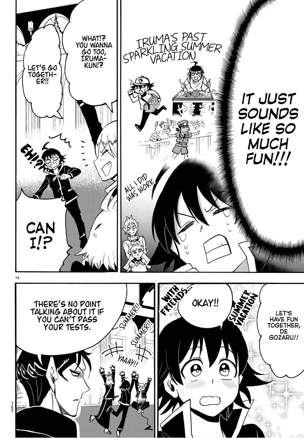 Page 14 Chapter 64 Mairimashita! Iruma-kun