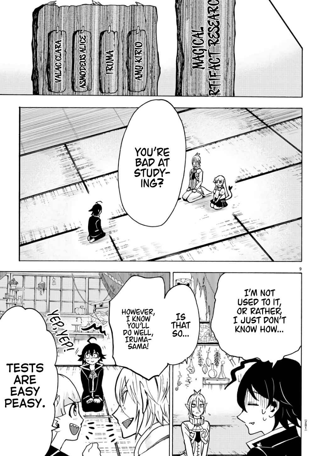 Page 9 Chapter 61 Mairimashita! Iruma-kun