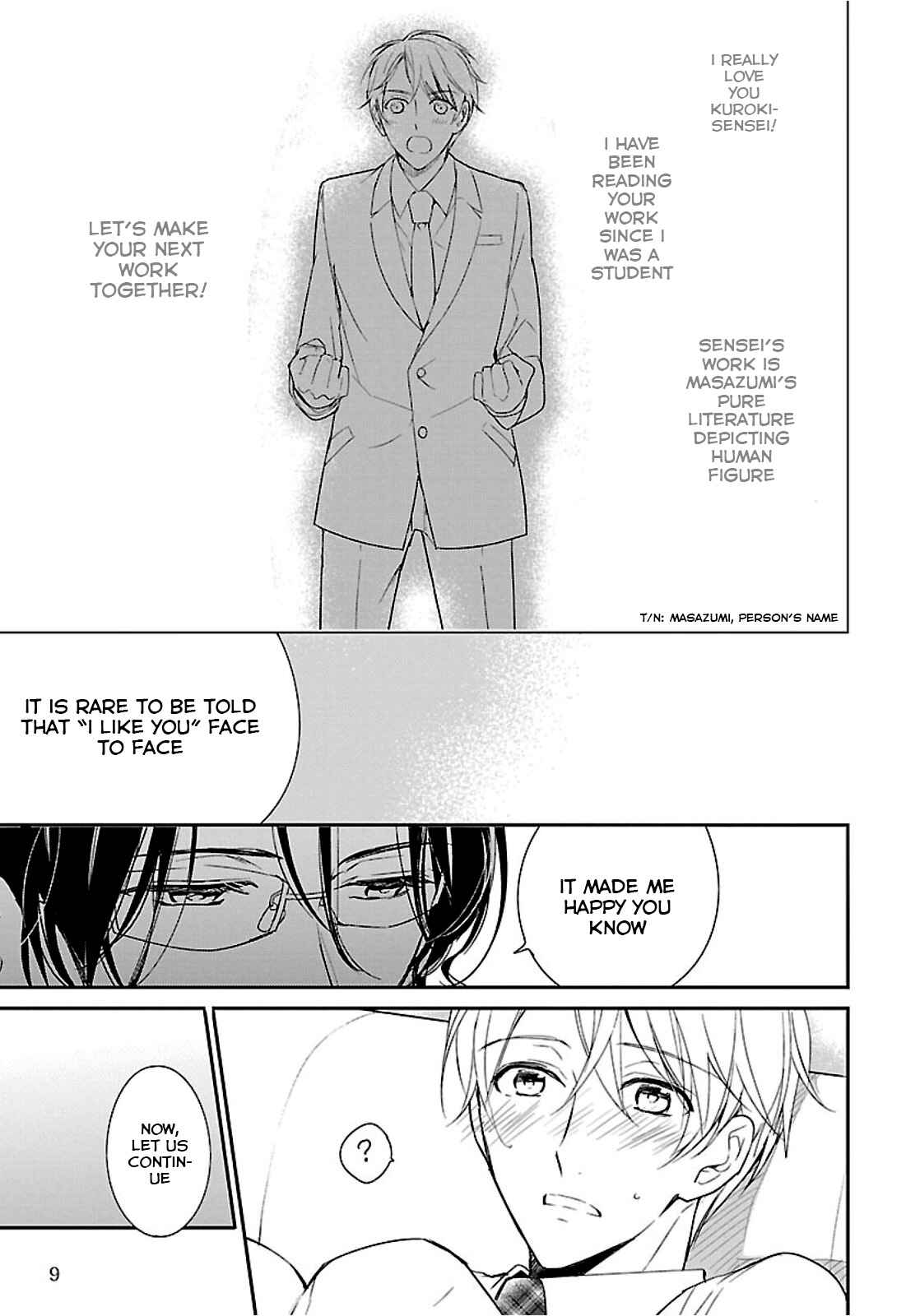Page 11 Chapter 1 Shousetsuka no Shitsukekata
