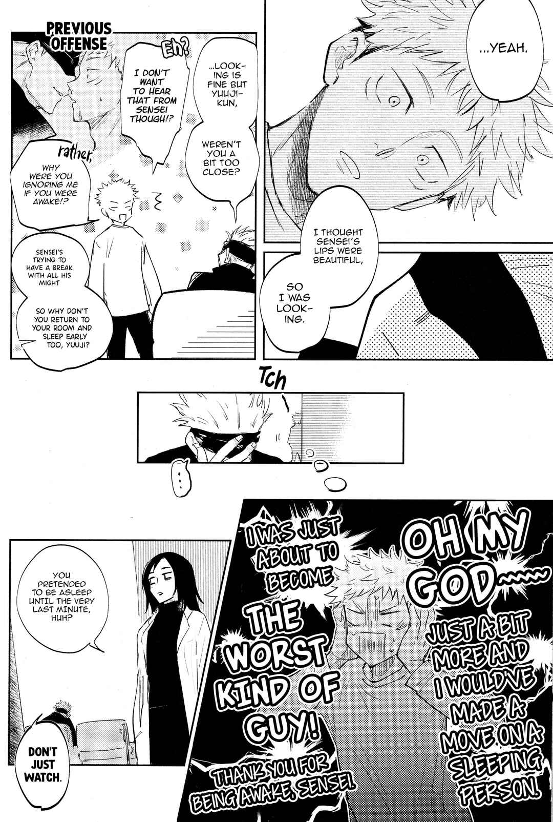 Page 19 Chapter Unknown_e431 Jujutsu Kaisen - Sensei!! (Doujinshi)