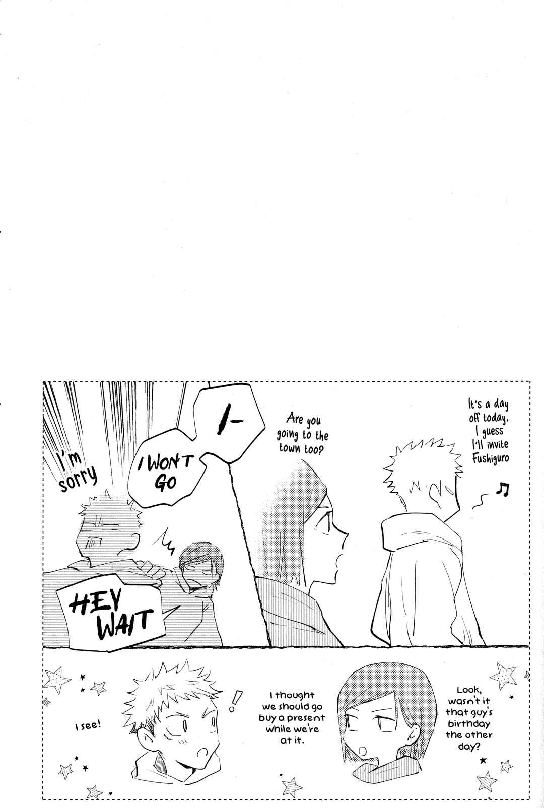 Page 32 Chapter Unknown_e431 Jujutsu Kaisen - Sensei!! (Doujinshi)