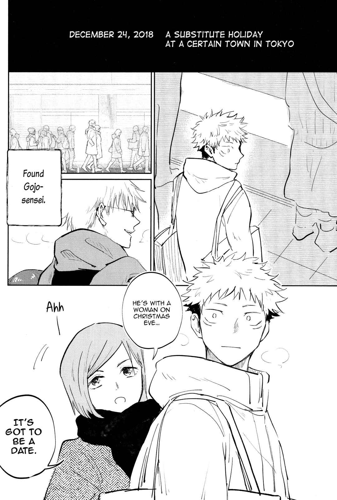Page 33 Chapter Unknown_e431 Jujutsu Kaisen - Sensei!! (Doujinshi)
