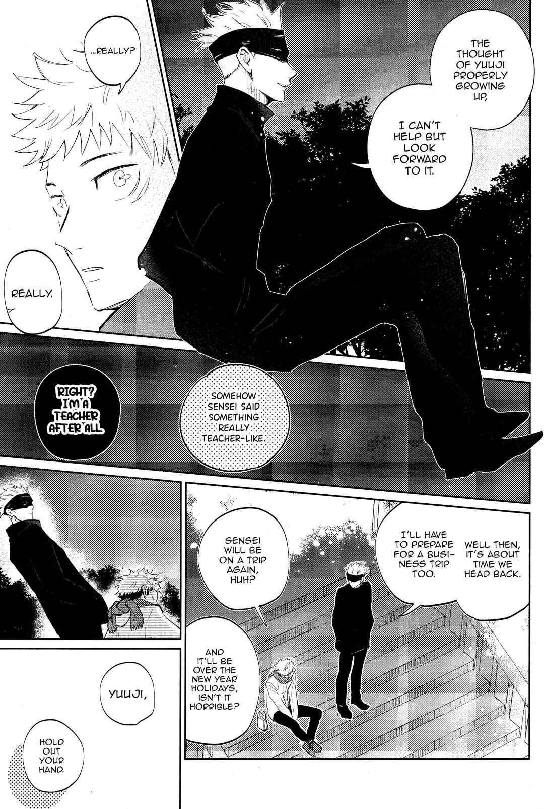 Page 42 Chapter Unknown_e431 Jujutsu Kaisen - Sensei!! (Doujinshi)