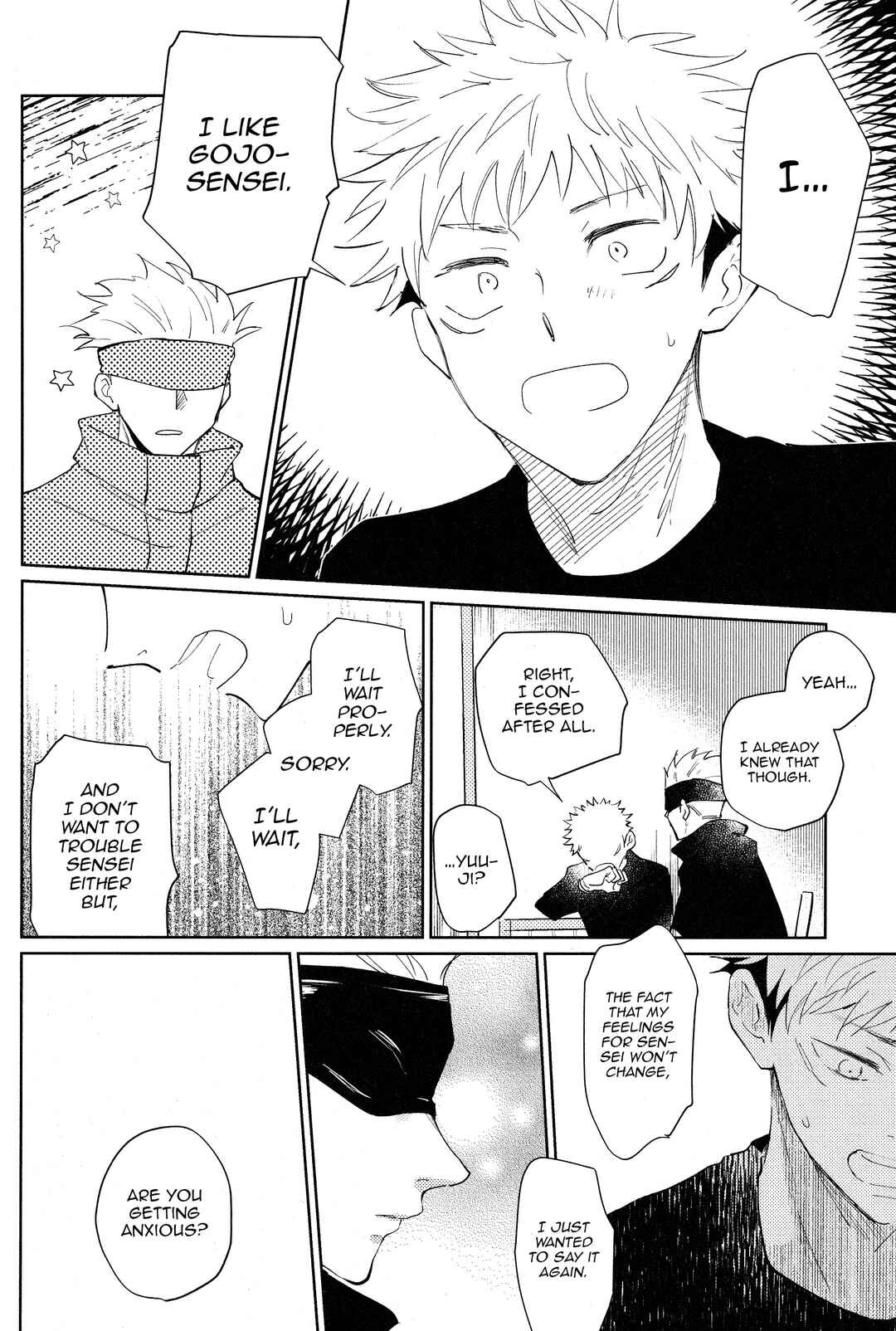 Page 67 Chapter Unknown_e431 Jujutsu Kaisen - Sensei!! (Doujinshi)