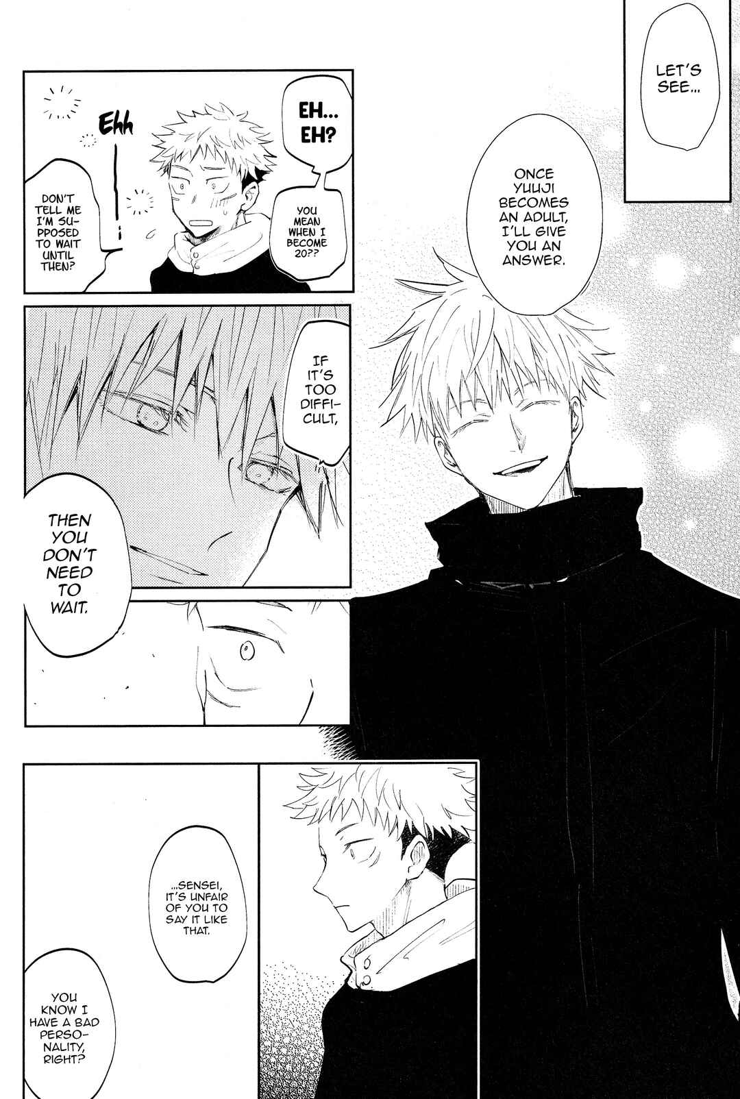 Page 7 Chapter Unknown_e431 Jujutsu Kaisen - Sensei!! (Doujinshi)