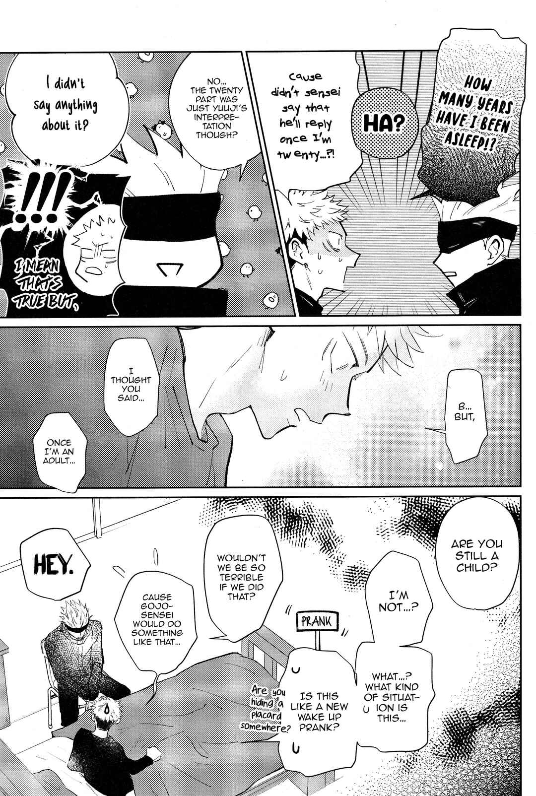 Page 72 Chapter Unknown_e431 Jujutsu Kaisen - Sensei!! (Doujinshi)