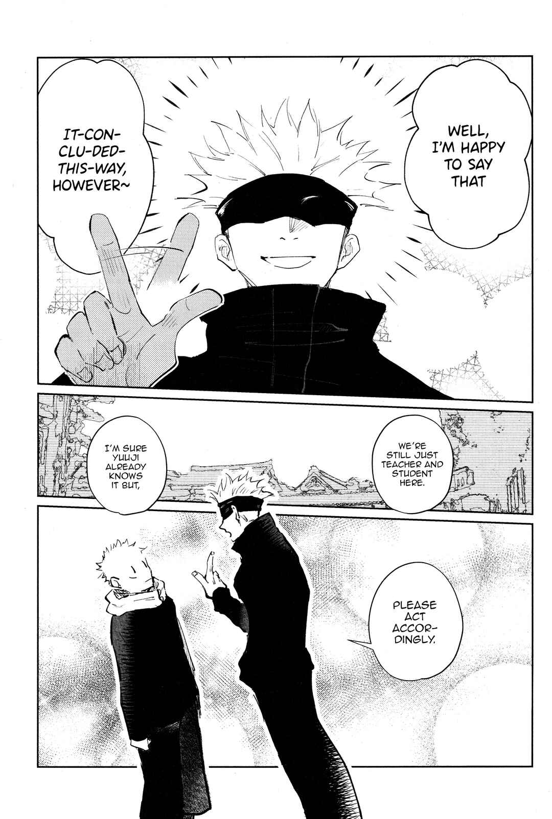 Page 78 Chapter Unknown_e431 Jujutsu Kaisen - Sensei!! (Doujinshi)