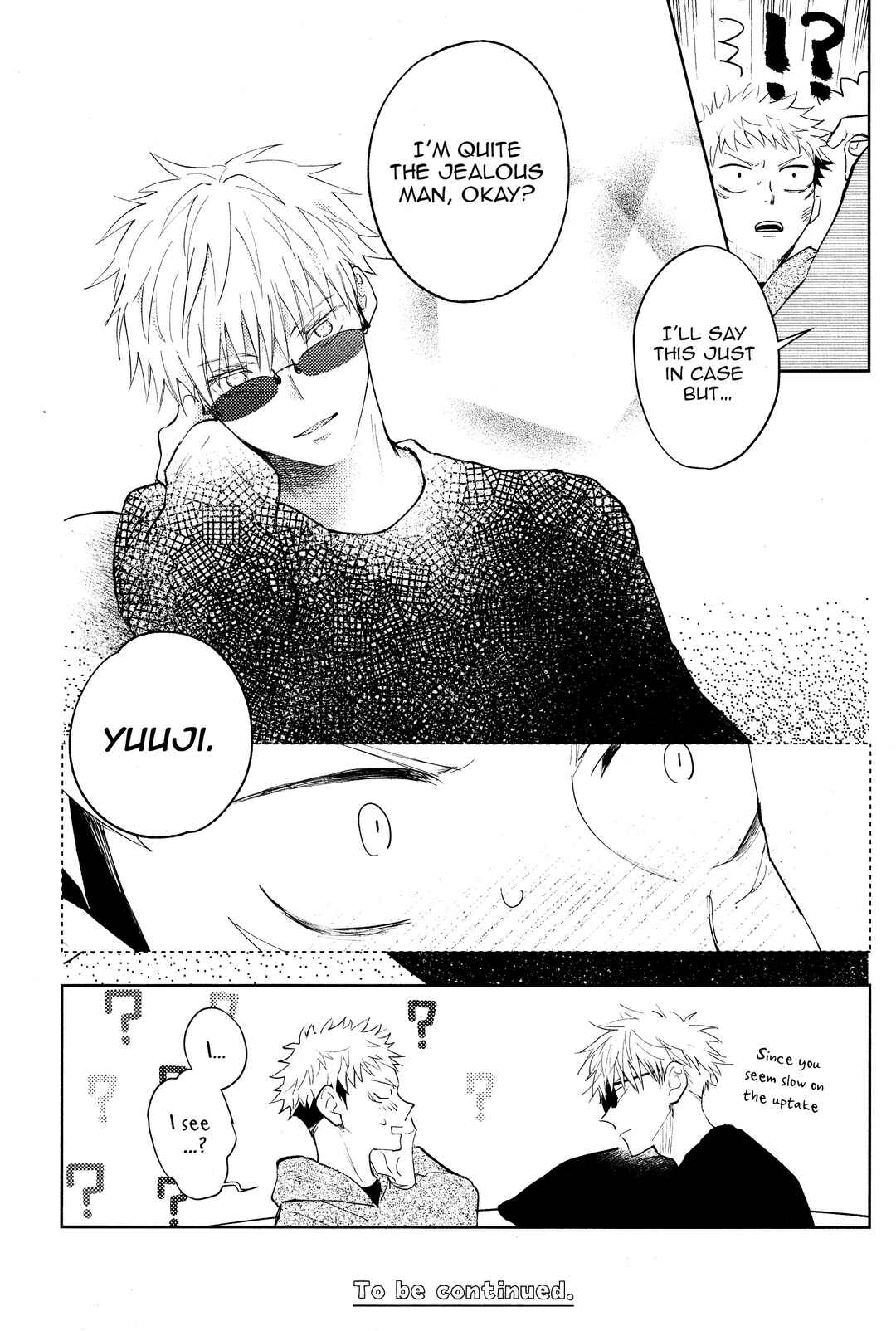 Page 84 Chapter Unknown_e431 Jujutsu Kaisen - Sensei!! (Doujinshi)
