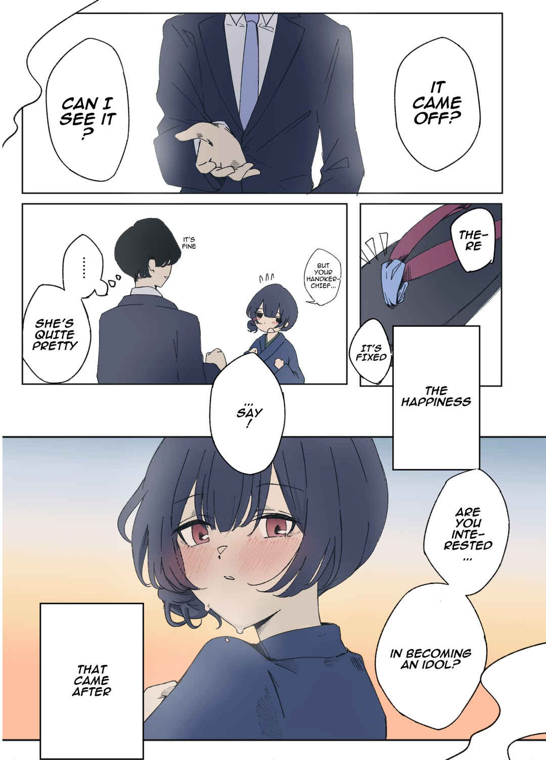 Page 3 Chapter Unknown_b9be The Idolm@ster Shiny Colors - White Smokes (Doujinshi)