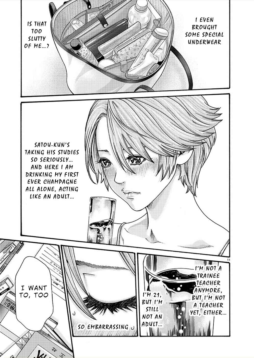 Page 11 Chapter 20 Hajimete no Sensei