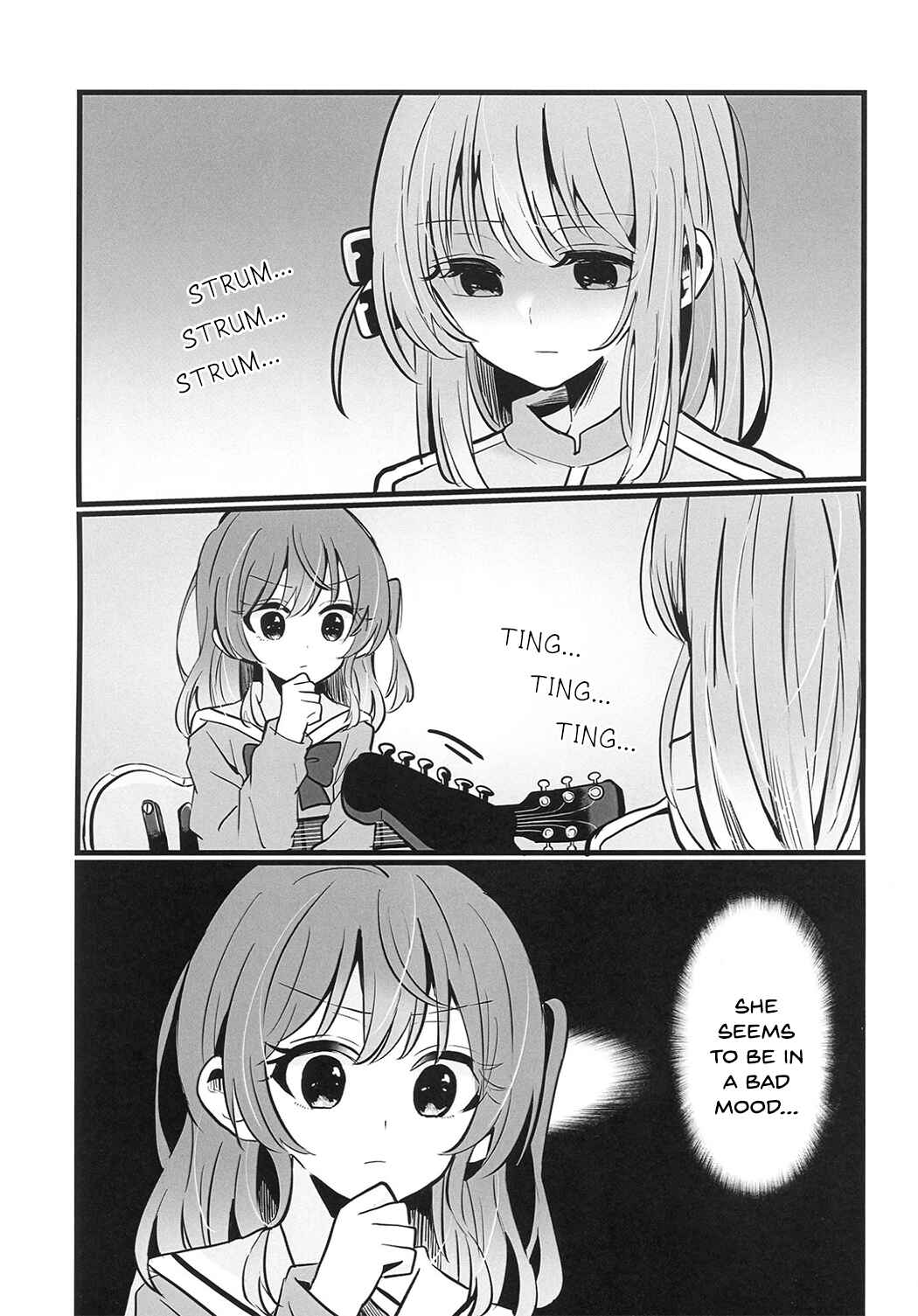 Page 1 Chapter Unknown_523f Bocchi the Rock! - Gotou-san! Moshikashite Okottemasu ka? (Doujinshi)
