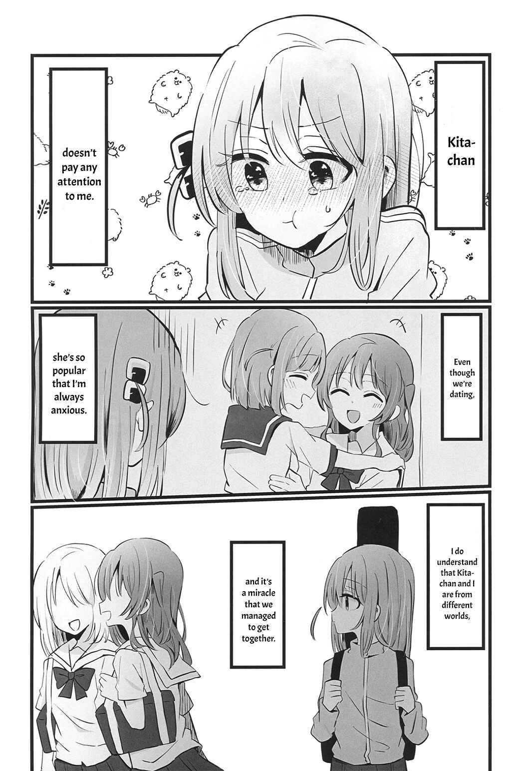Page 12 Chapter Unknown_523f Bocchi the Rock! - Gotou-san! Moshikashite Okottemasu ka? (Doujinshi)
