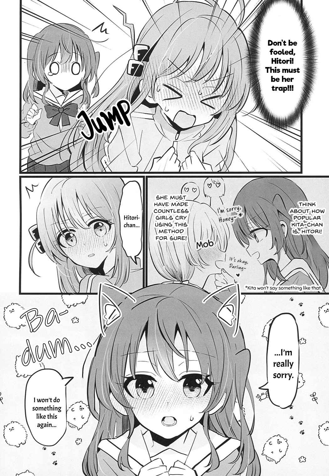 Page 14 Chapter Unknown_523f Bocchi the Rock! - Gotou-san! Moshikashite Okottemasu ka? (Doujinshi)