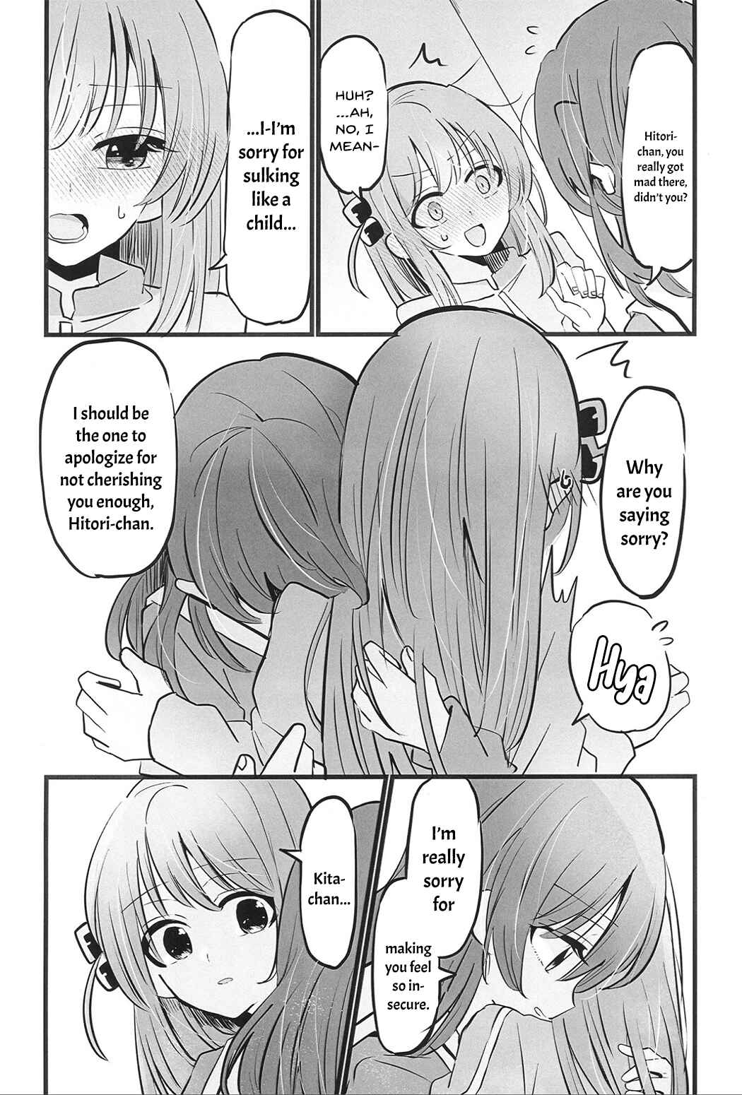 Page 16 Chapter Unknown_523f Bocchi the Rock! - Gotou-san! Moshikashite Okottemasu ka? (Doujinshi)